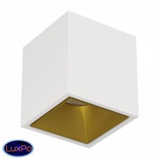 Накладной светодиодный светильник LeDron KUBING White Gold